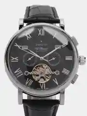 Черный часы мужские Zenith, механические