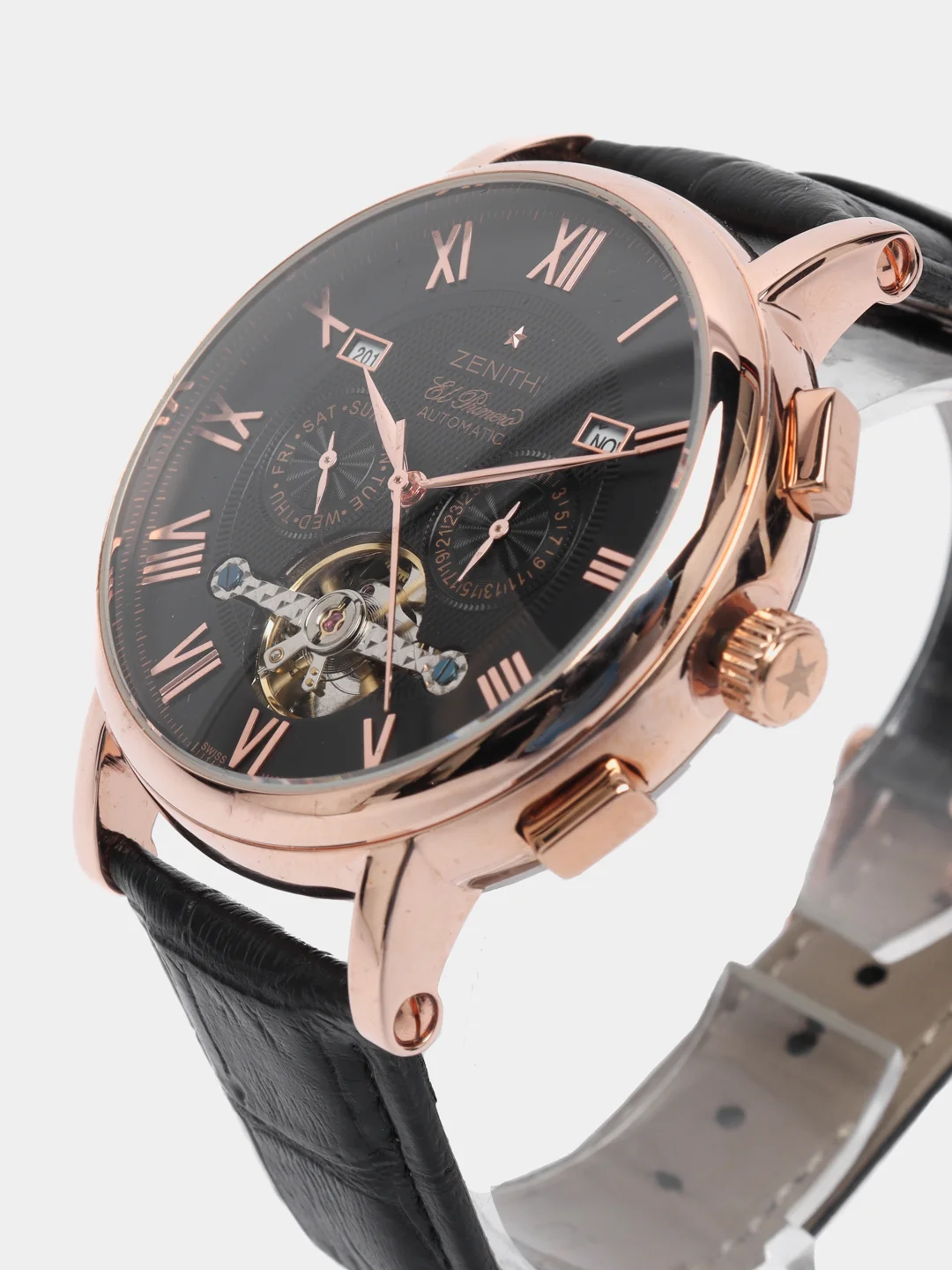 Карамельный часы мужские Zenith, механические