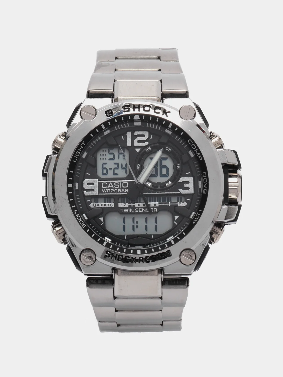 Угольный часы мужские G-Shock, стальные