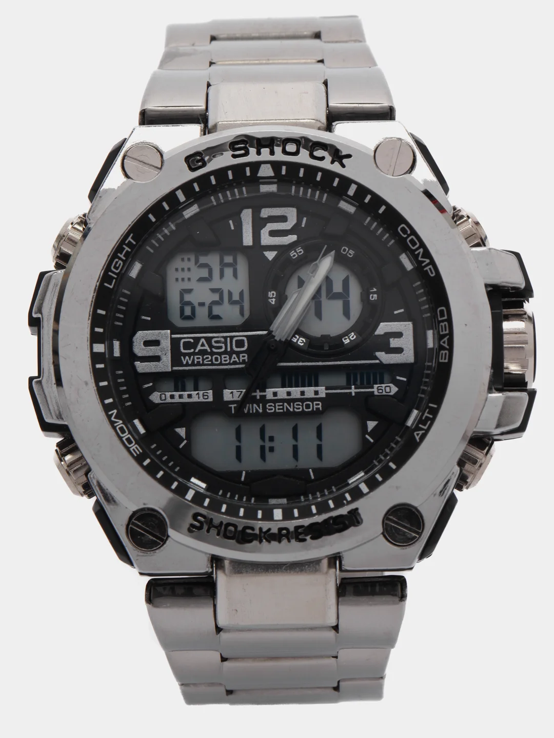 Угольный часы мужские G-Shock, стальные
