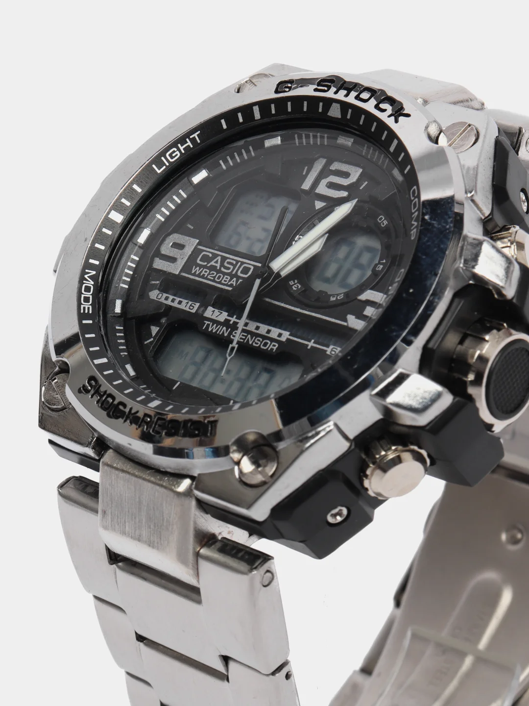 Угольный часы мужские G-Shock, стальные