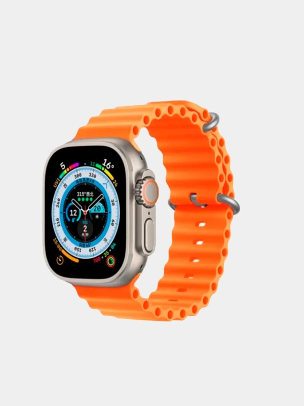 Силиконовый ремешок Ultra для смарт-часов Apple Watch, 38/40/41/42/44/45/49