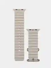 Бежевый силиконовый ремешок Ultra для смарт-часов Apple Watch, 38/40/41/42/44/45/49