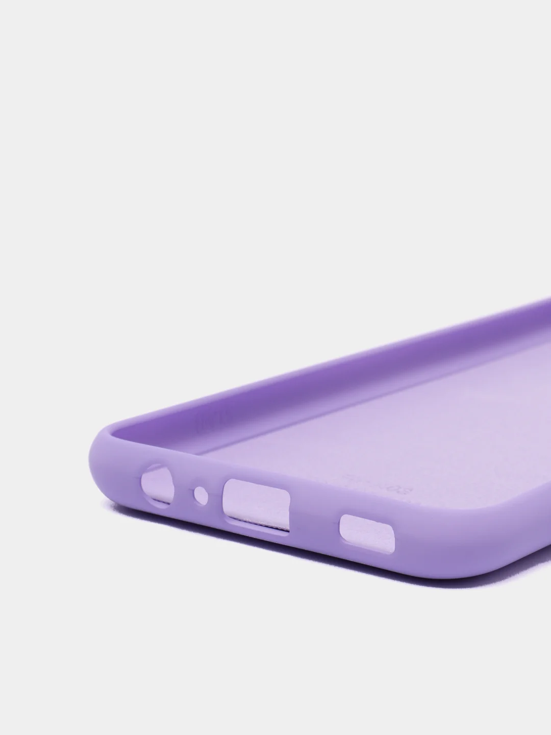 Сиреневый силиконовый чехол для Samsung a32/А03/А50s/A52 чехол для телефона защитный