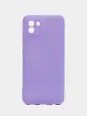 Сиреневый силиконовый чехол для Samsung a32/А03/А50s/A52 чехол для телефона защитный