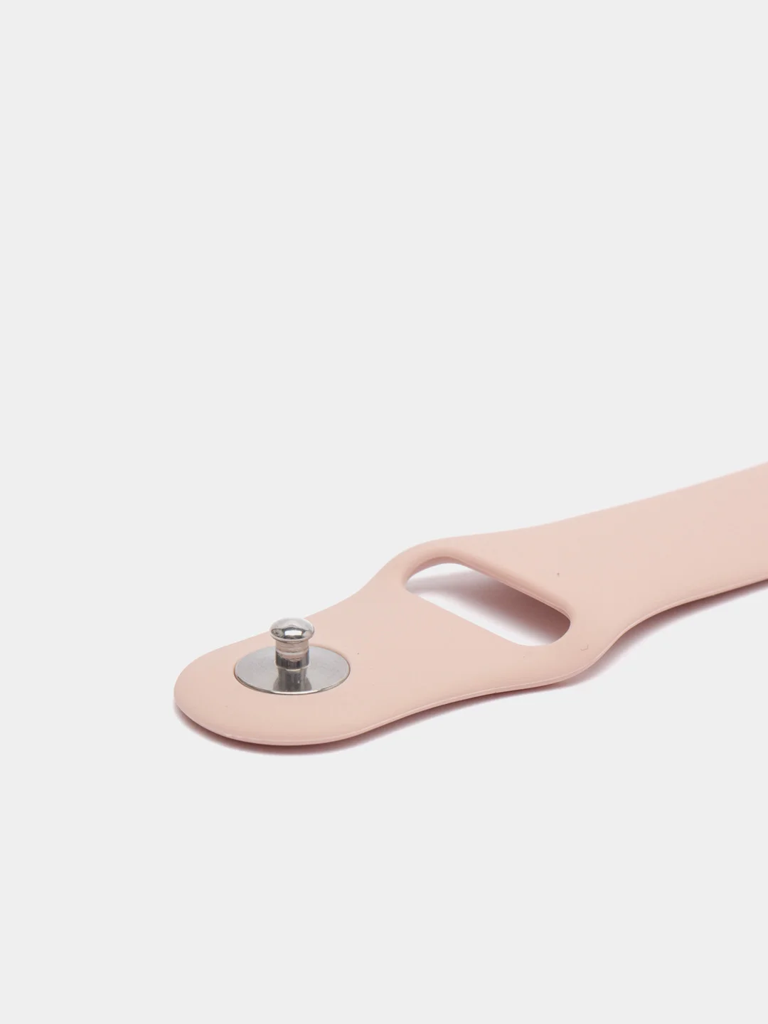 Пудровый ремешок для Apple Watch 3, 4, 5, 6, SE, 7, 8, ultra, силиконовый