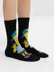 Черный носки Симпсоны