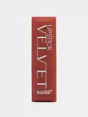 Пудровый помада матовая для губ VELVET "Karite Lipstick" Стойкая