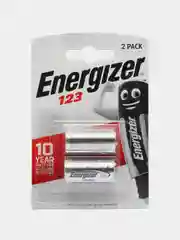 Батарейки Energizer CR123 (123, CR123A), литиевые 3V