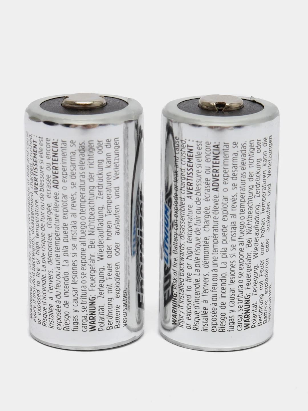 Батарейки Energizer CR123 (123, CR123A), литиевые 3V