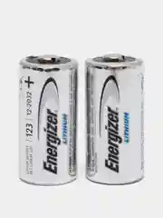 Батарейки Energizer CR123 (123, CR123A), литиевые 3V