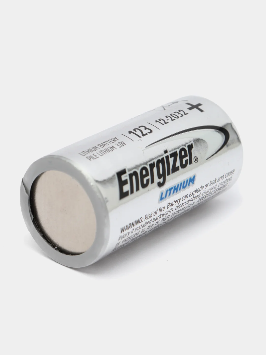 Батарейки Energizer CR123 (123, CR123A), литиевые 3V