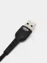 Черный бронированный кабель USB, Lightning, Micro, Type-C