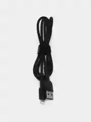 Черный бронированный кабель USB, Lightning, Micro, Type-C