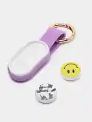Фиолетовый игрушка-антистресс брелок Pop Puck, с магнитами