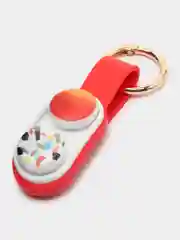 Красный игрушка-антистресс брелок Pop Puck, с магнитами