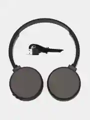 Белый наушники беспроводные Yison B5, Bluetooth, накладные, микрофон, разъем 3,5 мм