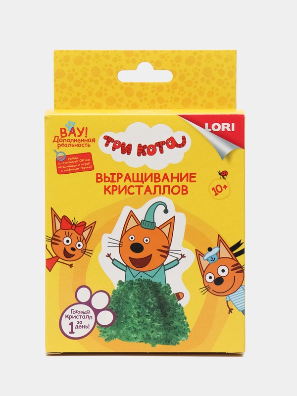 Набор для творчества Выращивание кристаллов Три кота "Компот"