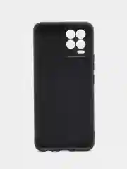 Тёмно-бордовый силиконовый чехол для Realme 8 4G/Realme 8 Pro (Реалми 8/8 Про), с принтом, с рисунком