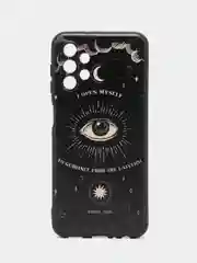 Индиго силиконовый чехол для Samsung Galaxy A13 4G, с принтом, с рисунком (Самсунг Галакси А13)