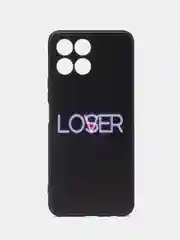 Зелёный хаки силиконовый чехол для Honor X8 4G, с принтом, с рисунком (Хонор Х8 4 Джи)