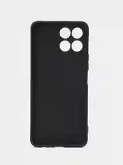 Синий меланж силиконовый чехол для Honor X8 4G, с принтом, с рисунком (Хонор Х8 4 Джи)