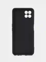 Бирюзовый силиконовый чехол для Realme 8i / Narzo 50, с принтом, Реалми 8 ай / Нарзо 50)