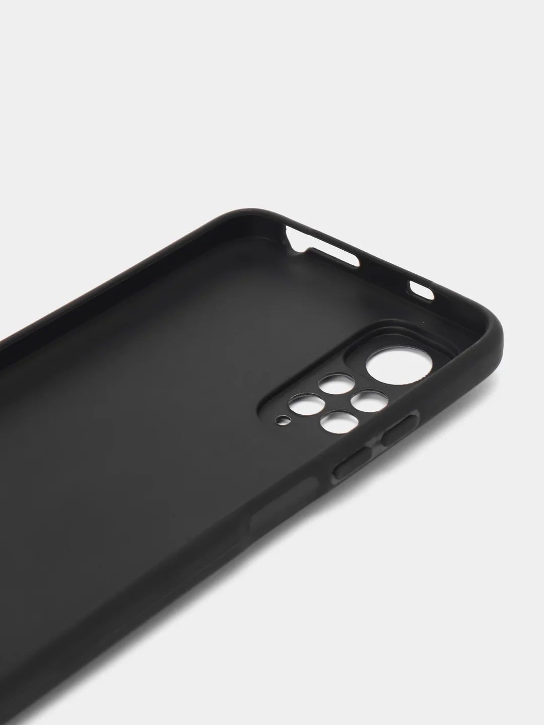 Серый силиконовый чехол для Xiaomi Redmi Note 11 4G / 11S 4G / 11S NFC 4G, с принтом
