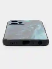 Тёмно-бирюзовый силиконовый чехол для Realme 9 PRO / Realme 9 5G, с принтом, с рисунком (Реалми 9 про)