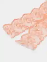 Коралловый кружево капроновое