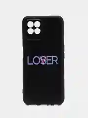 Зелёный хаки силиконовый чехол для Realme 8i / Narzo 50, с принтом, Реалми 8 ай / Нарзо 50)