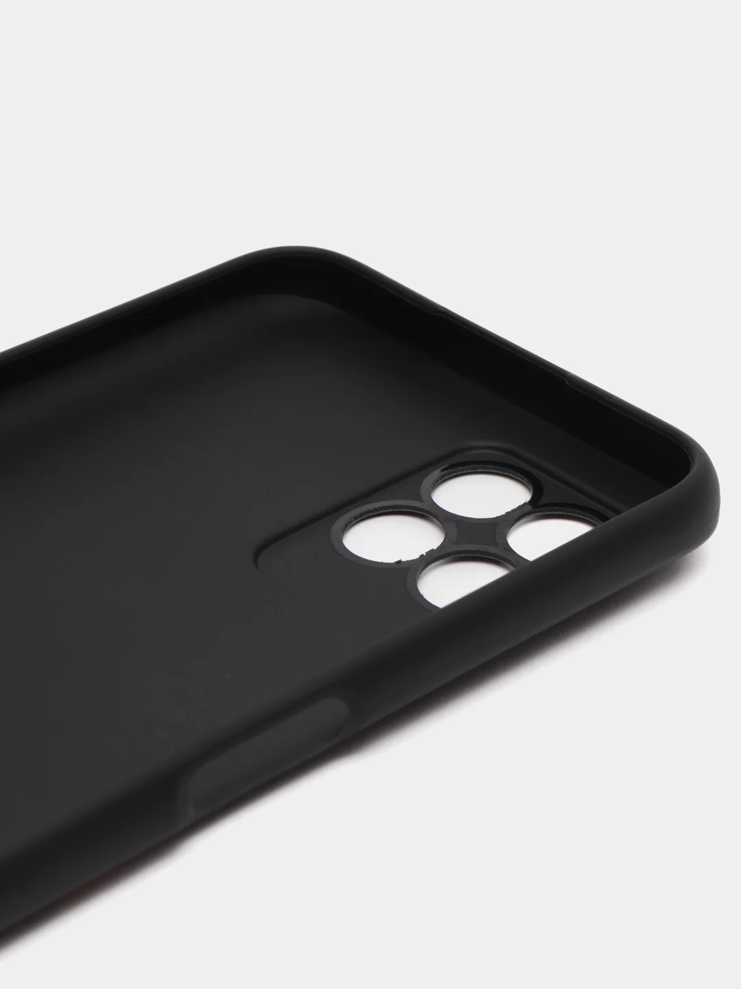 Сиреневый силиконовый чехол для Realme 8i / Narzo 50, с принтом, Реалми 8 ай / Нарзо 50)