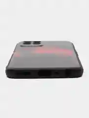 Сиреневый силиконовый чехол для Realme 8i / Narzo 50, с принтом, Реалми 8 ай / Нарзо 50)