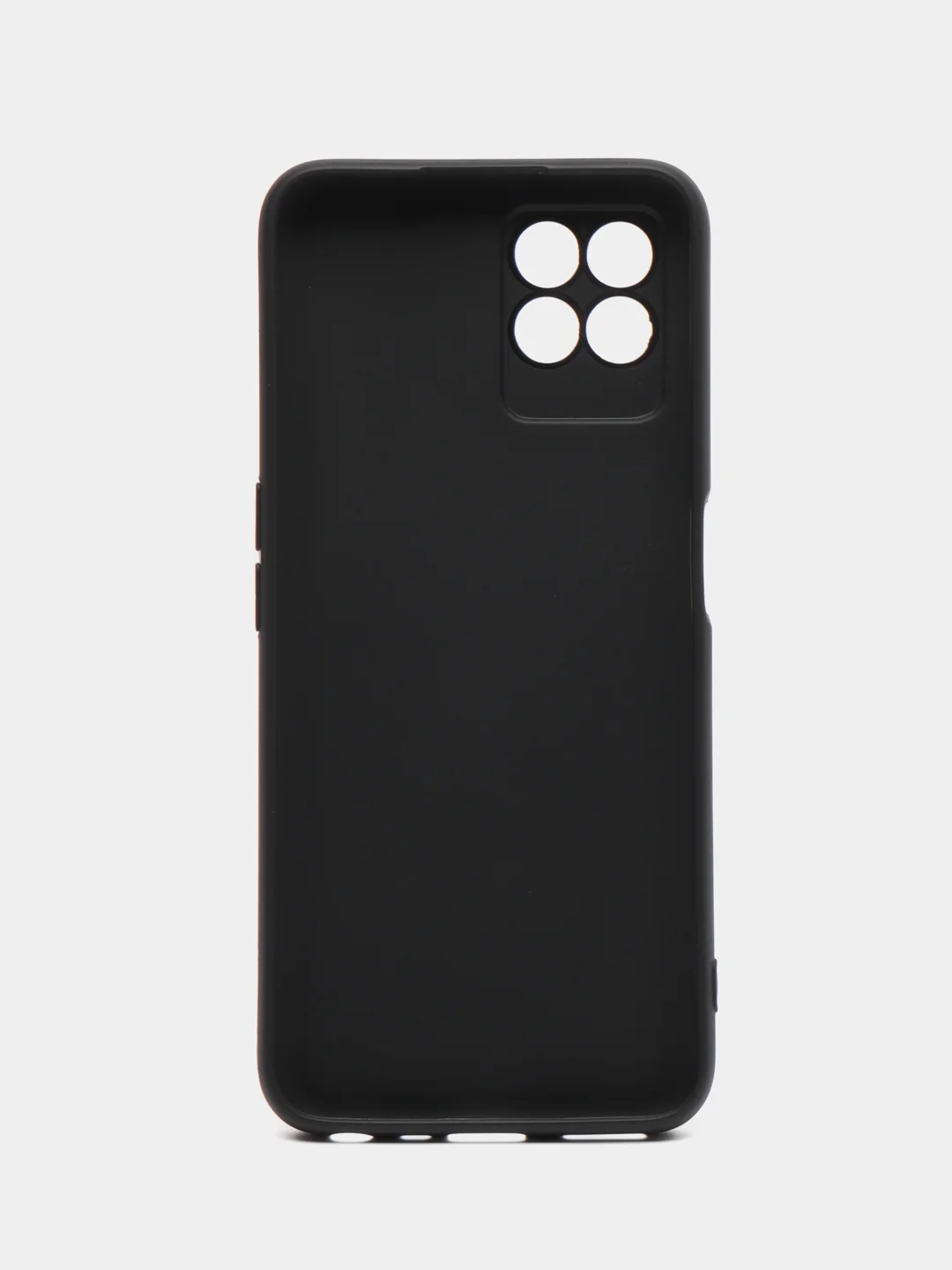 Сиреневый силиконовый чехол для Realme 8i / Narzo 50, с принтом, Реалми 8 ай / Нарзо 50)