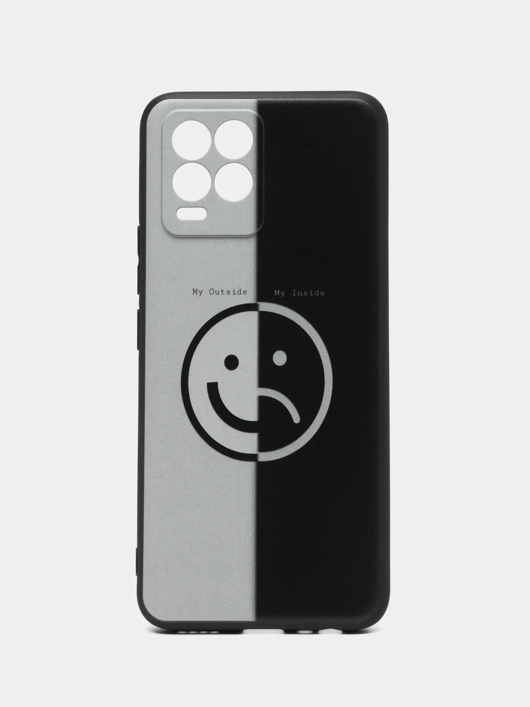 Золотистый хаки силиконовый чехол для Realme 8 4G/Realme 8 Pro (Реалми 8/8 Про), с принтом, с рисунком