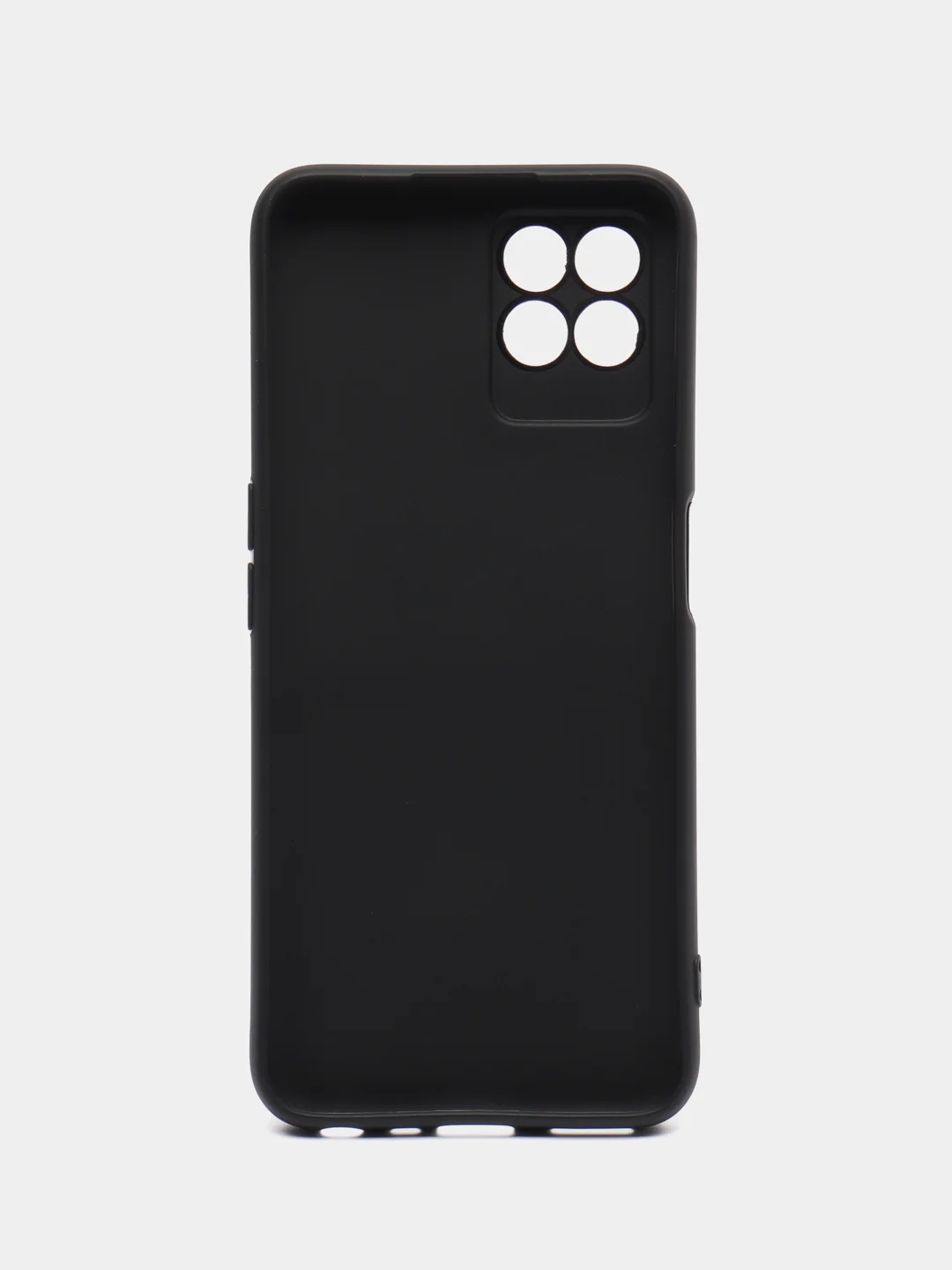 Серый силиконовый чехол для Realme 8i / Narzo 50, с принтом, Реалми 8 ай / Нарзо 50)
