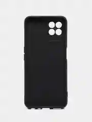 Серый силиконовый чехол для Realme 8i / Narzo 50, с принтом, Реалми 8 ай / Нарзо 50)