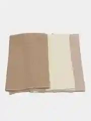 Прозрачный полотенце кухонное вафельное, 35 х 65 см, хлопок, подарок на День Рождения