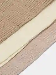 Прозрачный полотенце кухонное вафельное, 35 х 65 см, хлопок, подарок на День Рождения