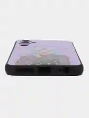 Пурпурный силиконовый чехол для Tecno Pova 4, с принтом, с рисунком (Техно Пова 4)
