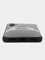 Пастельно-коралловый силиконовый чехол для Tecno Pova 4, с принтом, с рисунком (Техно Пова 4)