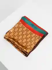 Медный женский шелковый платок