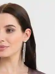 Горчичный серьги длинные висячие, вечерние, 20 видов