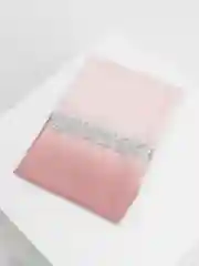 Розовый женский шифоновый паланин, платок мусульманский