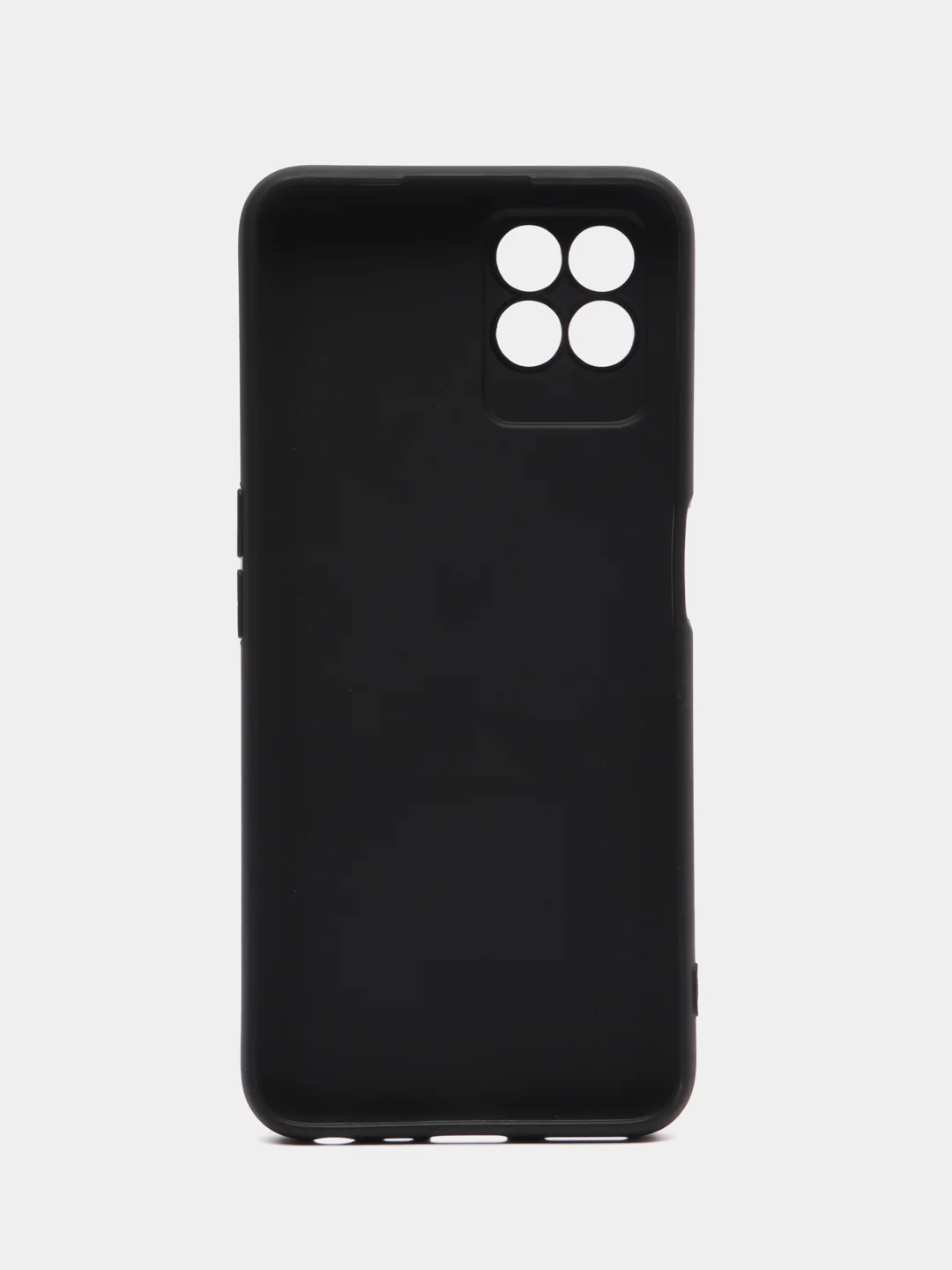 Тёмно-бордовый силиконовый чехол для Realme 8i / Narzo 50, с принтом, Реалми 8 ай / Нарзо 50)