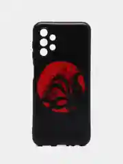 Синий меланж силиконовый чехол для Samsung Galaxy A13 4G, с принтом, с рисунком (Самсунг Галакси А13)