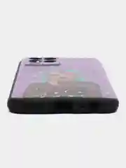 Пурпурный силиконовый чехол для Realme 8 4G/Realme 8 Pro (Реалми 8/8 Про), с принтом, с рисунком