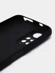 Синий меланж силиконовый чехол для Xiaomi Redmi Note 11 4G / 11S 4G / 11S NFC 4G, с принтом