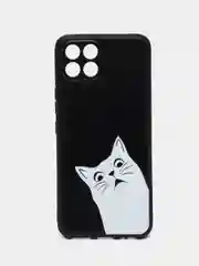 Бронзовый силиконовый чехол для Infinix Smart 6 HD, с принтом, с рисунком (Инфиникс Смарт 6 ХД)