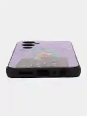Пурпурный силиконовый чехол для Tecno Pova 4 Pro, с принтом, с рисунком (Техно Пова 4 Про)